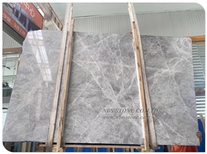 Tundra Grey Marble Light Grey Marble Slab Flooring