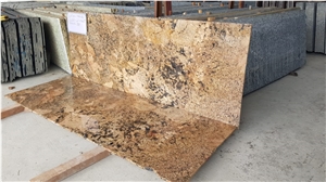 Alaska Gold Granite Slabs
