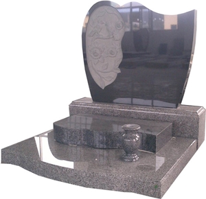 Black Granite Monument & Tombstone & Headstone