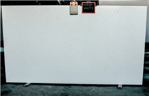 Ice White Quartz Slabs, Pure White Quartz Stone Slabs