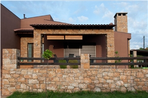 Terra Coral Irregular Wall Stone, Building Stone Terra Coral Irregular Wall Stone, Building Stone