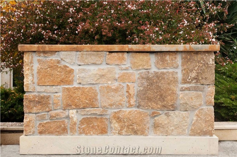 Terra Coral Irregular Wall Stone, Building Stone