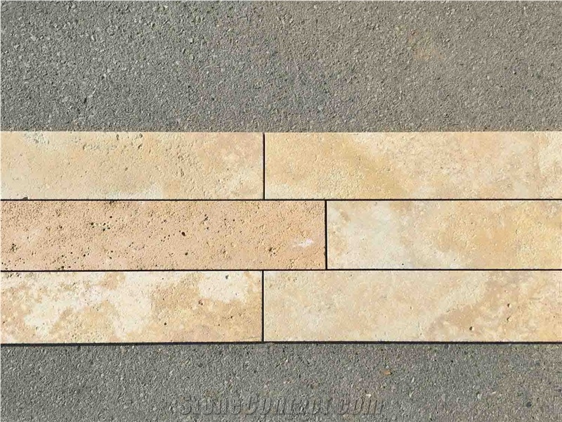 Terra Coral Limestone Tiles Sandblasted