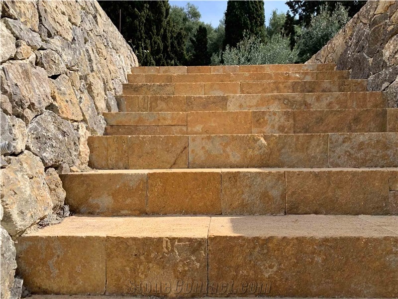 Terra Coral Solid Steps, Block Steps