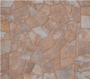 Terra Coral Walkway Pavement,Outdoor Irregular Stone,Extrior Paving