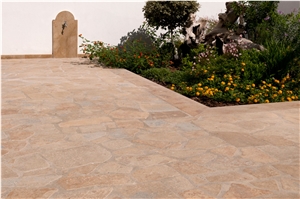 Terra Coral Walkway Pavement,Outdoor Irregular Stone,Extrior Paving