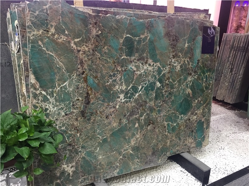 Amazonita Green Quartzite Floor Wall Slabs Tiles