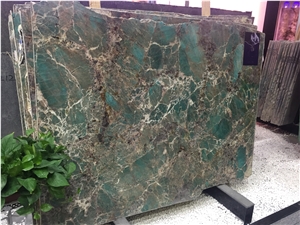 Amazonita Green Quartzite Floor Wall Slabs Tiles
