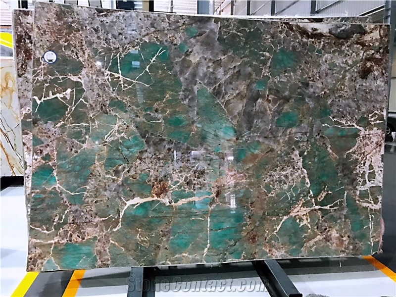 Amazonita Green Quartzite Floor Wall Slabs Tiles