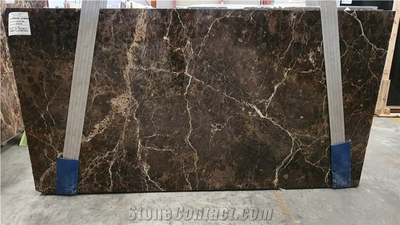 Emperador Dark Gold Marble Slabs