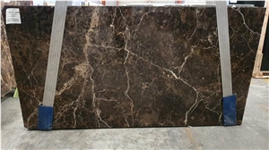 Emperador Dark Gold Marble Slabs
