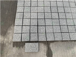 G343 Dark Grey Granite Cube Stone Pavers