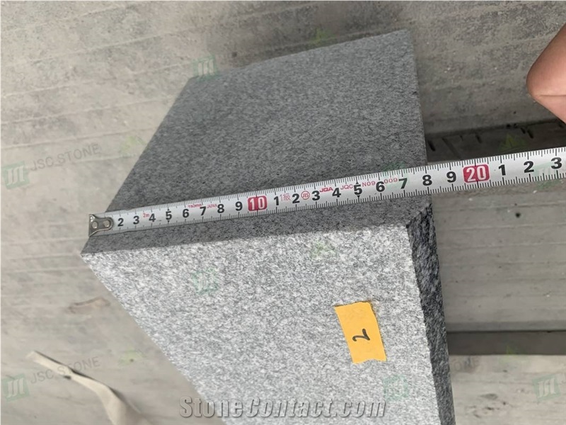 G343 Dark Grey Granite Cube Stone Pavers