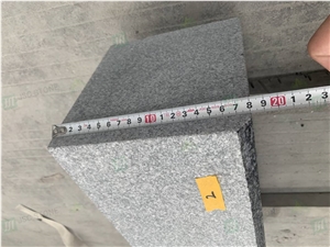 G343 Dark Grey Granite Cube Stone Pavers