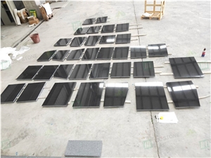 New Zimbabwe Black Granite Floor Tiles