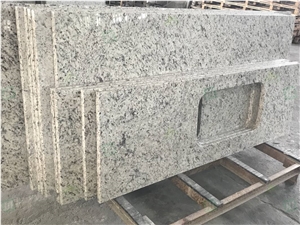 Prefabricated White Rose Granite Countertop