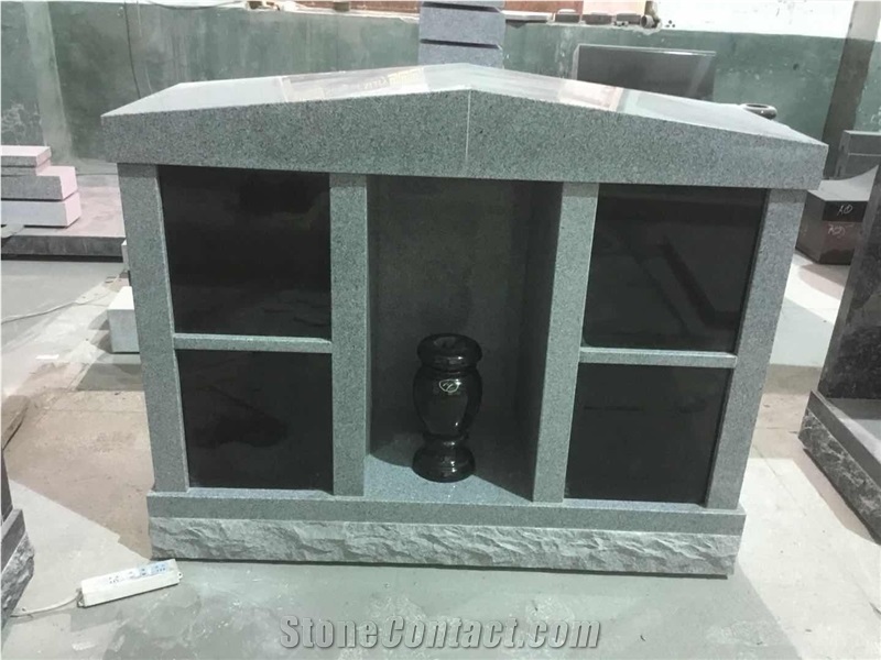 Haobo Granite 4 Niche Columbarium with Alcove