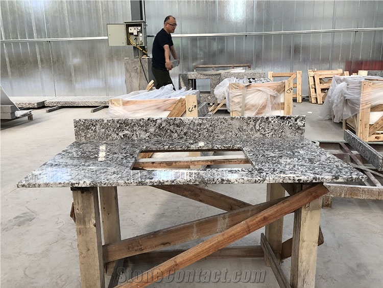 Bianco Antico Grey Granite for Vanity Top