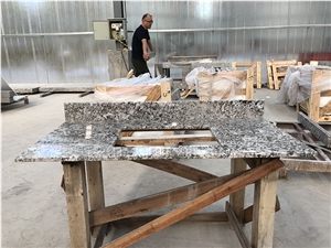 Bianco Antico Grey Granite for Vanity Top