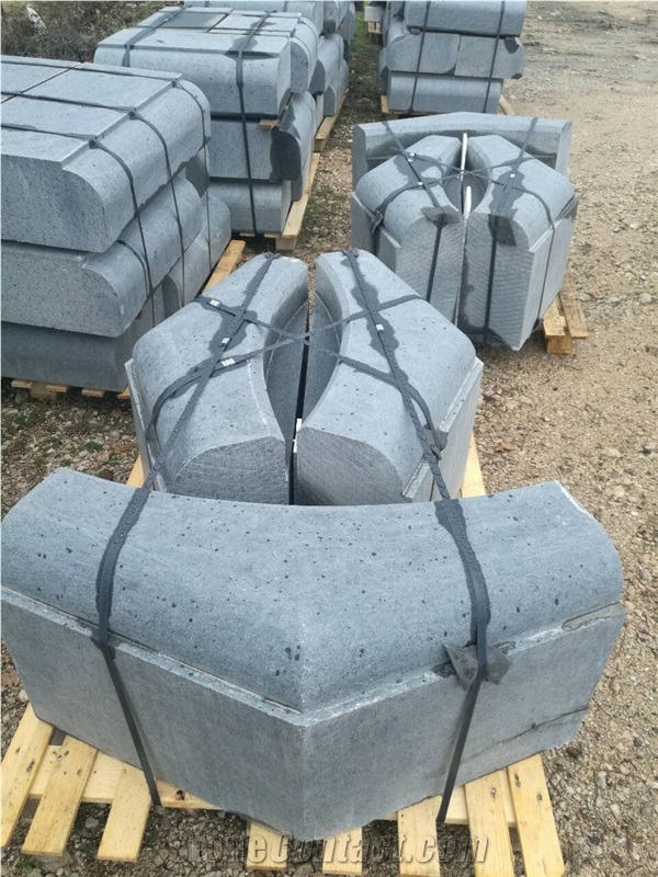 Granite Curbs, Curbs for Square, Gradina Grigio Granite Kerbstone, Curbs for Garden