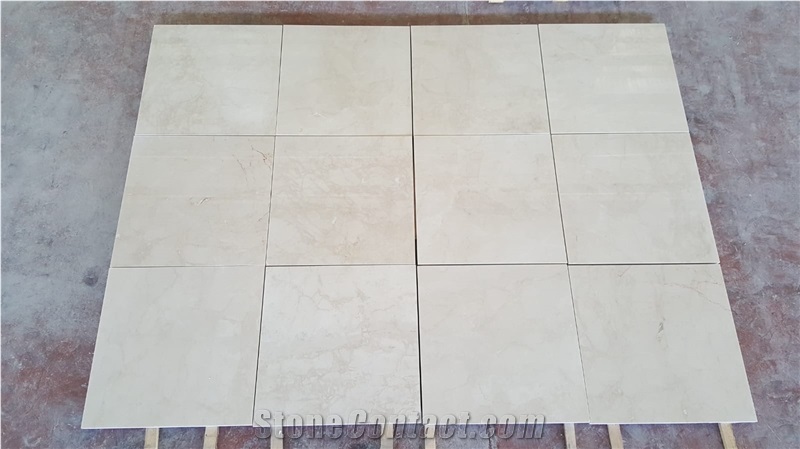 Cream Beige Marble Standart Tile,Burdur Cream