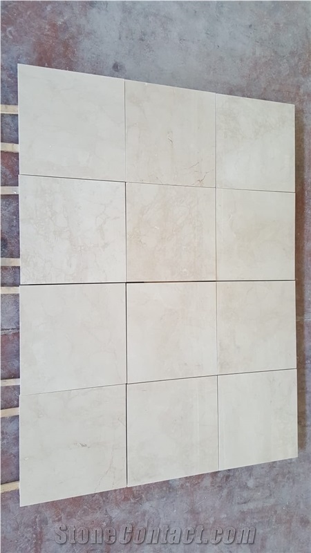 Cream Beige Marble Standart Tile,Burdur Cream