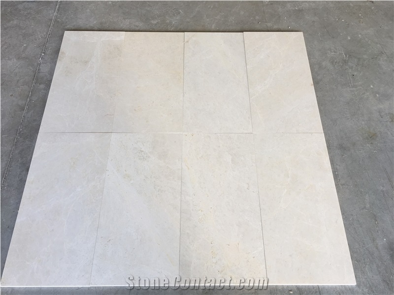 Snow White Marble Slabs, Moon White Marble Slabs, Vanilla Beige Marble
