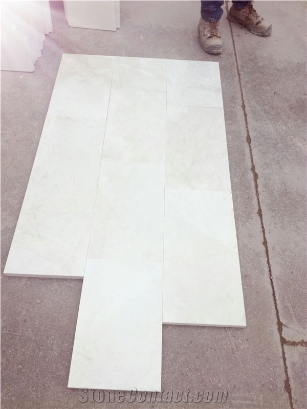 Snow White Marble Slabs, Moon White Marble Slabs, Vanilla Beige Marble