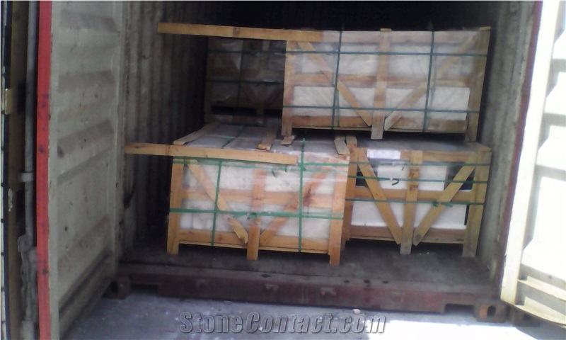 Snow White Marble Slabs, Moon White Marble Slabs, Vanilla Beige Marble