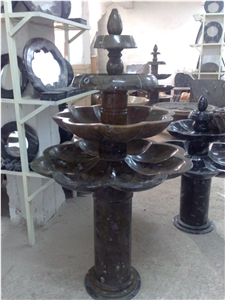 Fossilized Marble Fountain
