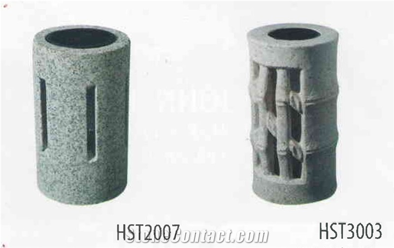 Granite Solar Light Outdoor Lamp Garden/Monument