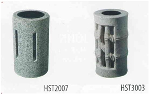 Granite Solar Light Outdoor Lamp Garden/Monument