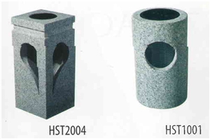 Granite Solar Light Outdoor Lamp Garden/Monument