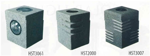 Granite Solar Light Outdoor Lamp Garden/Monument