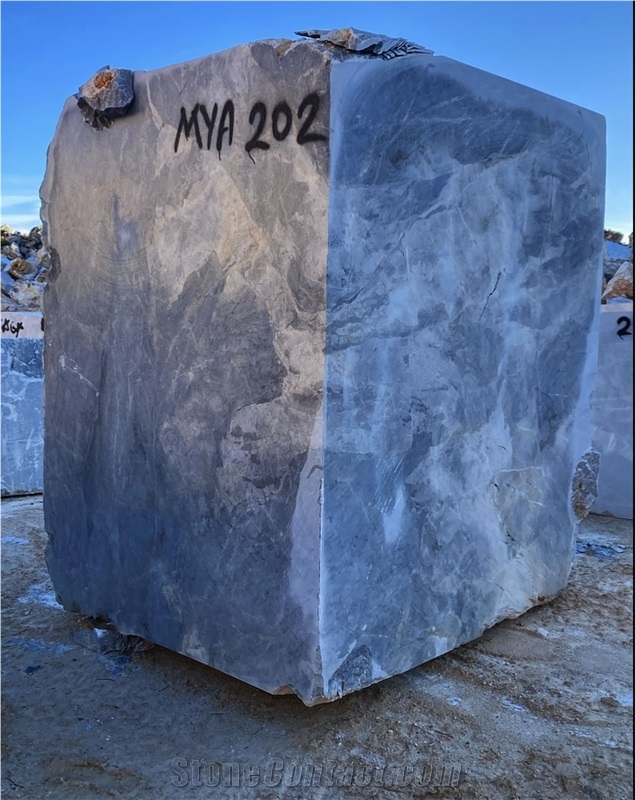 Nordic Blu Marble Block, Turkey Blue Marble