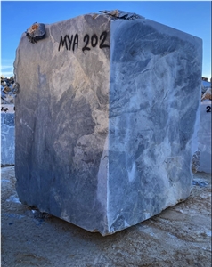 Nordic Blu Marble Block, Turkey Blue Marble