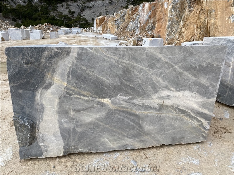 Nordic Blu Marble Block, Turkey Blue Marble