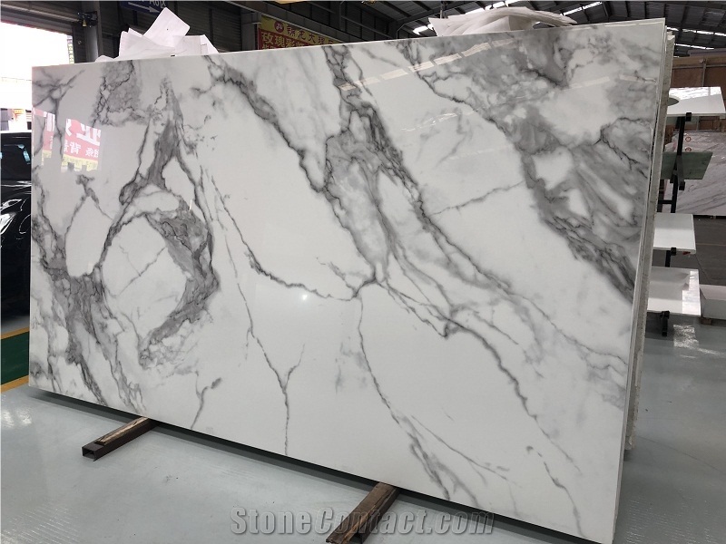 Artificial Stone Calatata White Nano Crystallized