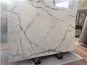 Italy 3d Print Calacatta Cream Artificial Stone
