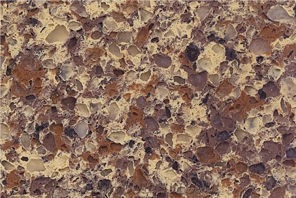 Quartz Stone Slab Mix Color Series