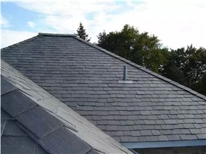 Roof Paving Slate Tiles Rectangle Semicircle Shape