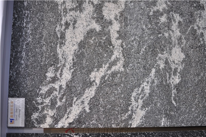 Snow Grey Granite Slabs Tiles