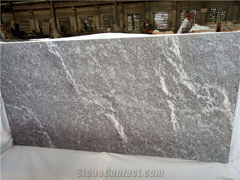 Snow Grey Granite Slabs Tiles