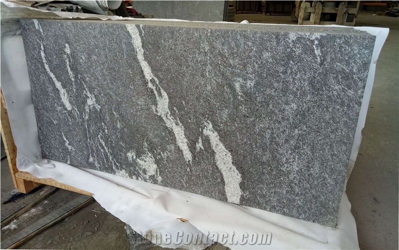 Snow Grey Granite Slabs Tiles