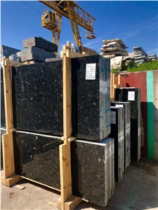 Volgo Blue Granite Slabs Steps Tiles