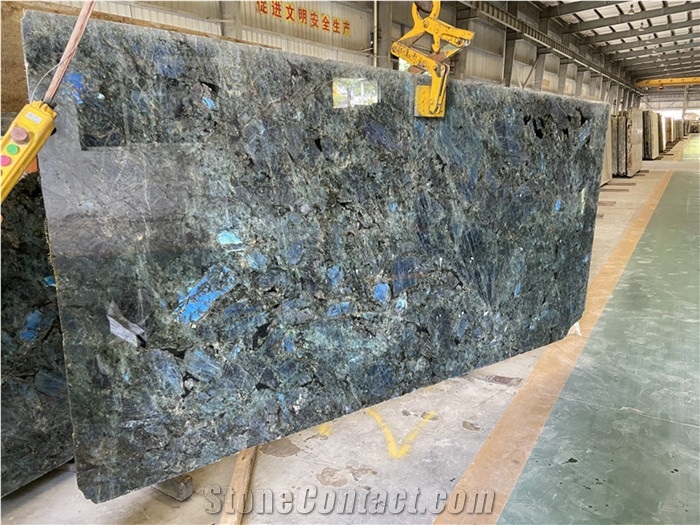 Lemurian Blue Granite Countertop,Blue Stone Table Top