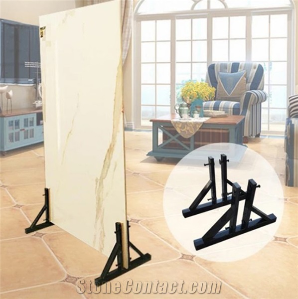 Stone Slab Display Rack And Porcelain Display
