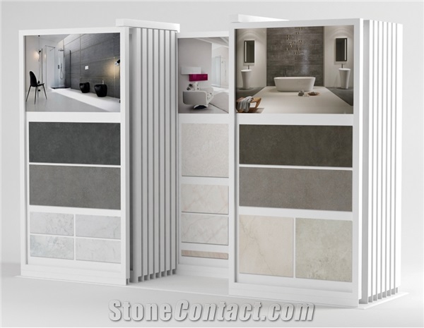 Tile Showroom Sliding Display Stand