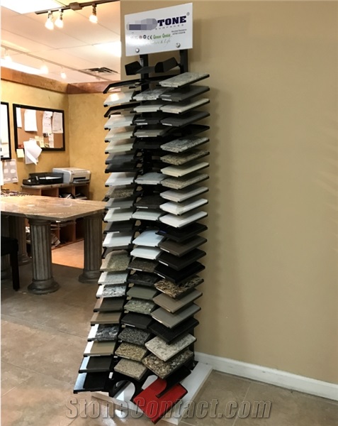 Tower Display Rack For Quartz Marble Granite