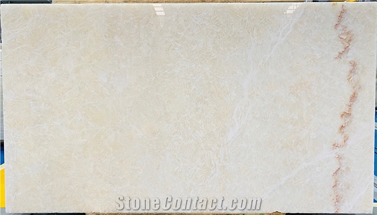 Natural Jade Stone White Onyx Slab